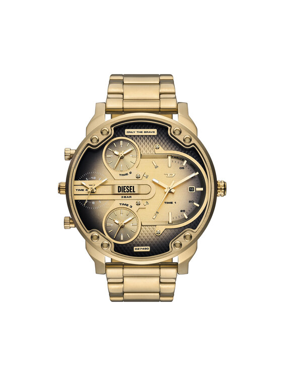 Diesel Годинник Diesel Mr. Daddy Slim DZ7490 Золотий