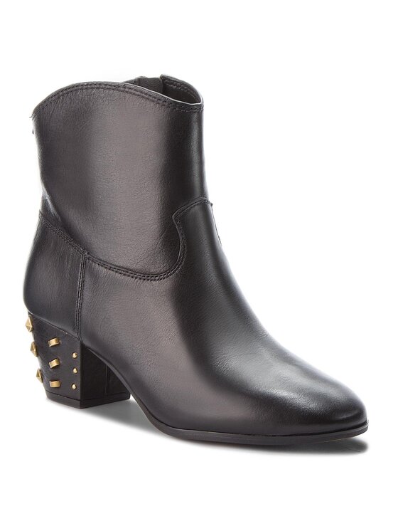 MICHAEL Michael Kors Боти MICHAEL Michael Kors Avery Ankle Boot 40T8AVMB8L Черен