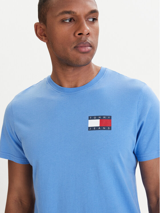 Tommy Jeans Tommy Jeans Camiseta DM0DM20740 Azul Slim Fit