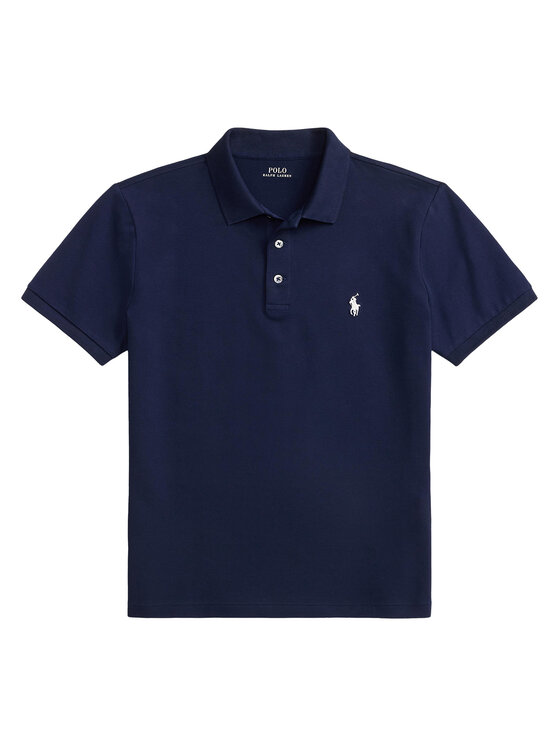 Polo Ralph Lauren Polo Ralph Lauren Поло 710941439038 Cиній Custom Slim Fit