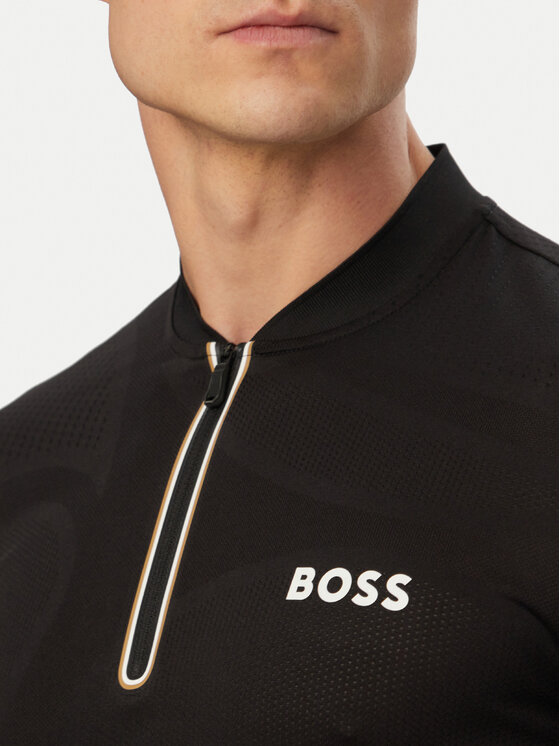 BOSS BOSS Polo Serve 3 50559206 Negro Slim Fit