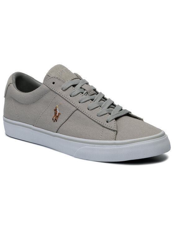 Polo Ralph Lauren Tenisky Polo Ralph Lauren Sayer 816749369006 Sivá