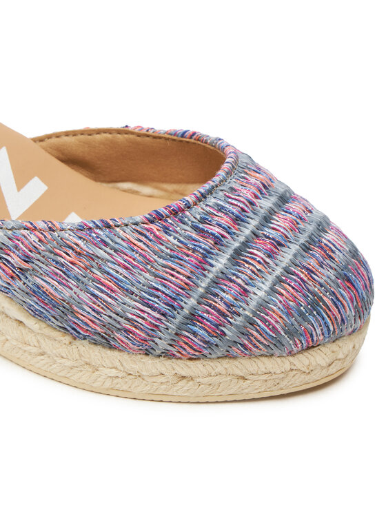 Manebi Еспадрильї Manebi Acapulco Low Wedge Espadrilles G 0.6 WL Фіолетовий