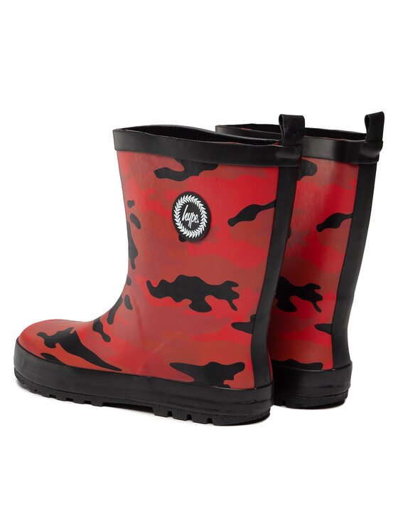 HYPE Gumijas zābaki HYPE YVLR-736 Sarkans