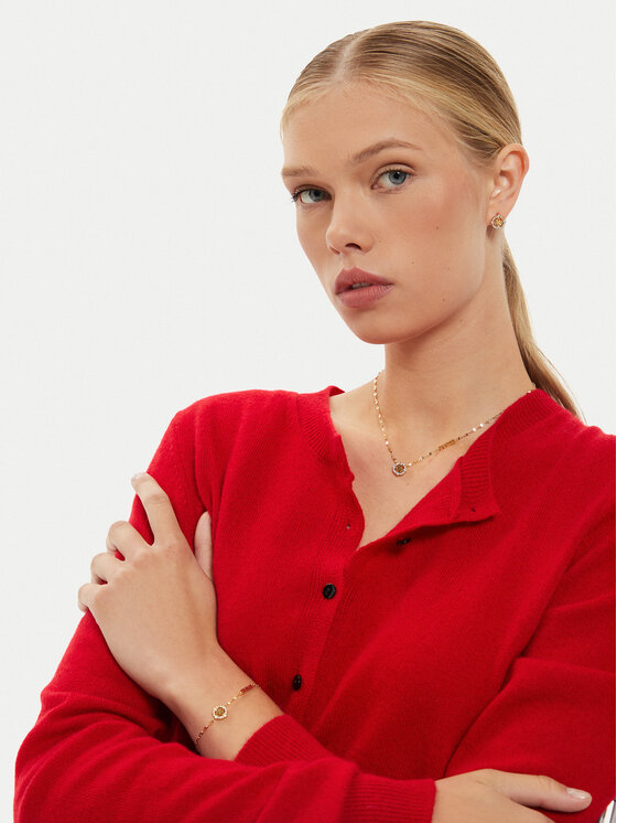 Guess Náušnice Guess JUBE04 645JW Zlatá