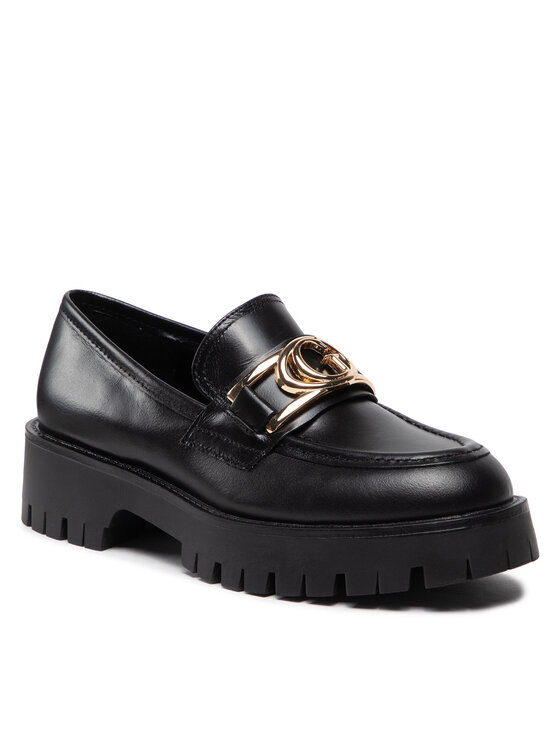 Guess Loafersy Guess Ilary FL7ILR FAL14 Czarny