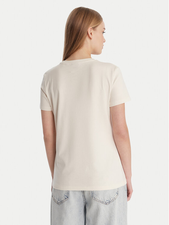 Guess Guess Camiseta V6RI12 J1314 Blanco Regular Fit
