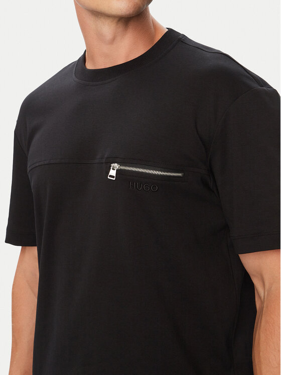 HUGO HUGO Camiseta 50568227 Negro Regular Fit