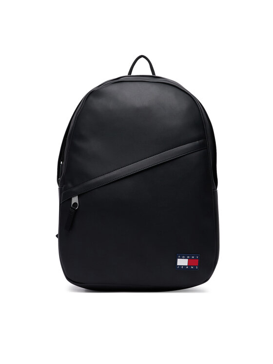 Tommy Jeans Hátizsák Tommy Jeans Tjm Daily Pu Backpack AM0AM14620 Fekete