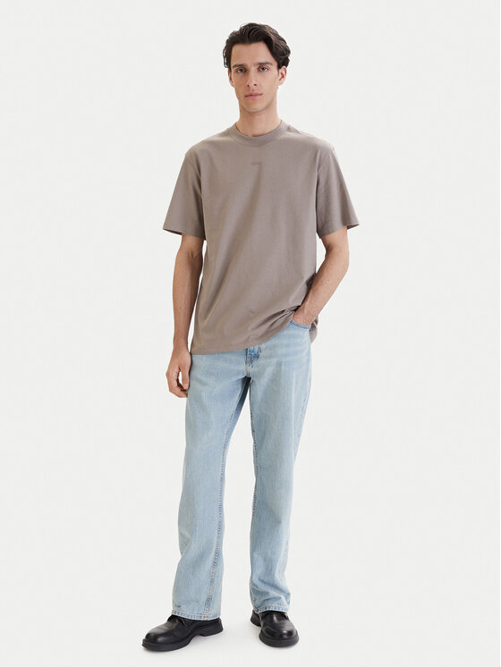 HUGO HUGO Camiseta Dapolino 50488330 Beis Relaxed Fit