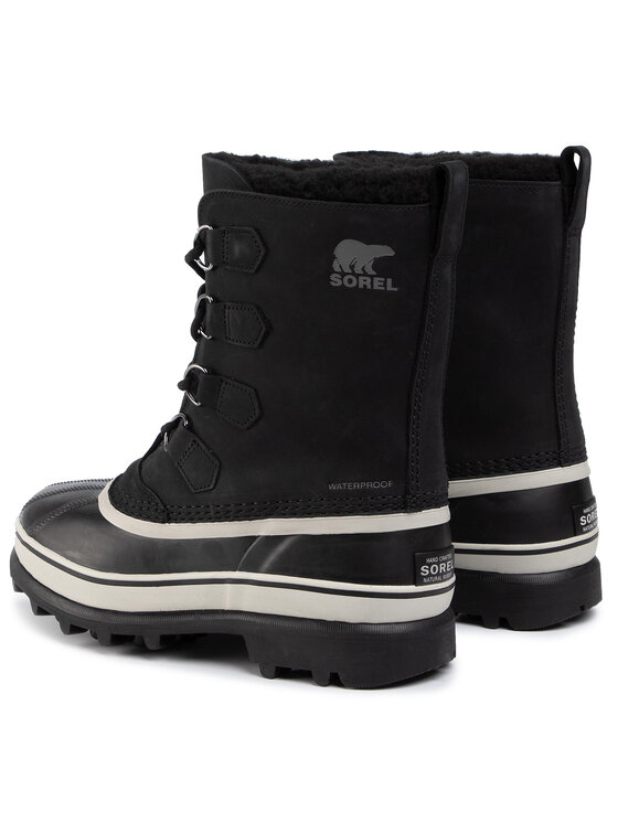 Sorel Śniegowce Sorel Caribou NM1000 Czarny