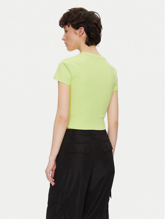 HUGO HUGO T-shirt Baby 50510749 Verde Slim Fit