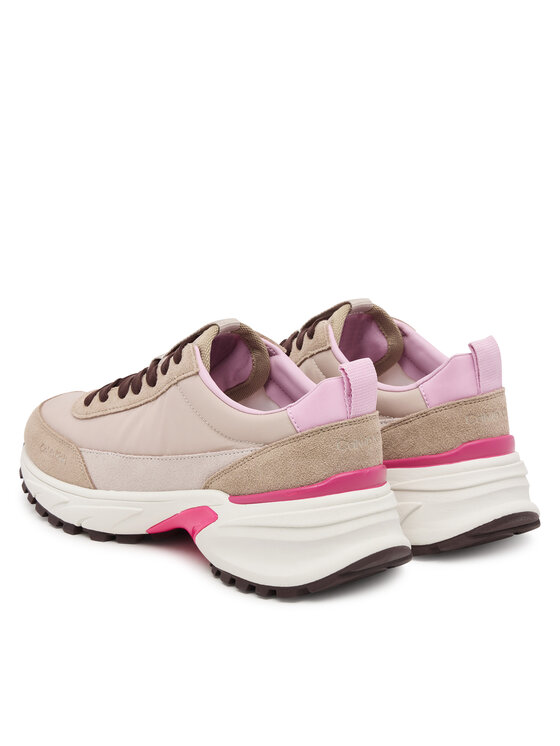 Calvin Klein Sneakersy Calvin Klein Hike Runner Mg Nylon Mix YW0YW02075 Szary