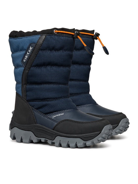 Geox Čizme za snijeg Geox J Himalaya Boy B Abx J26FRA 0FU54 C0693 M Tamnoplava