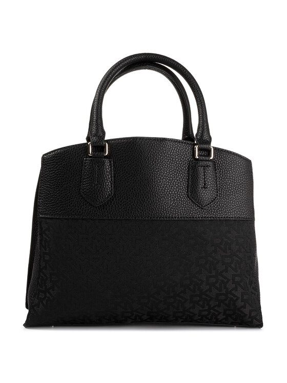 DKNY Torebka DKNY Noho Md Trpl Compt Satchel Logo R91DFA75 Czarny