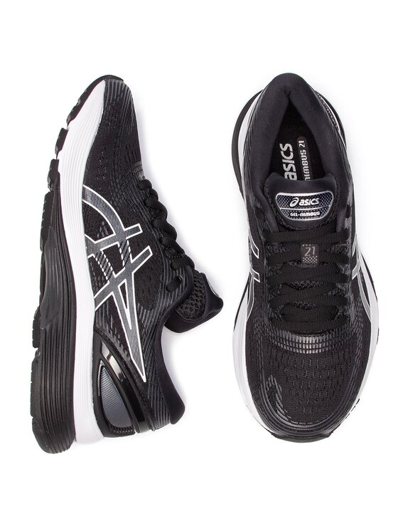 Asics Pantofi pentru alergare Asics Gel-Nimbus 21 1012A156 Negru
