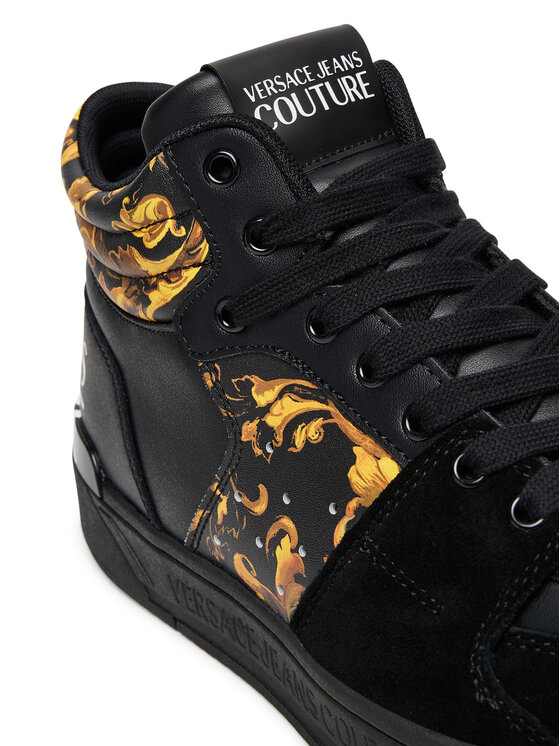 Versace Jeans Couture Снікерcи Versace Jeans Couture 79YA3SJ7 ZPB44 Чорний