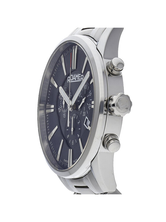 Roamer Годинник Roamer Superior Chrono 508837 41 45 50 Срібний