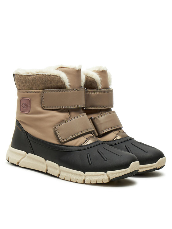 Geox Cizme de zăpadă Geox J Flexyper Girl B Ab J46APC 054FU C0533 S Bej