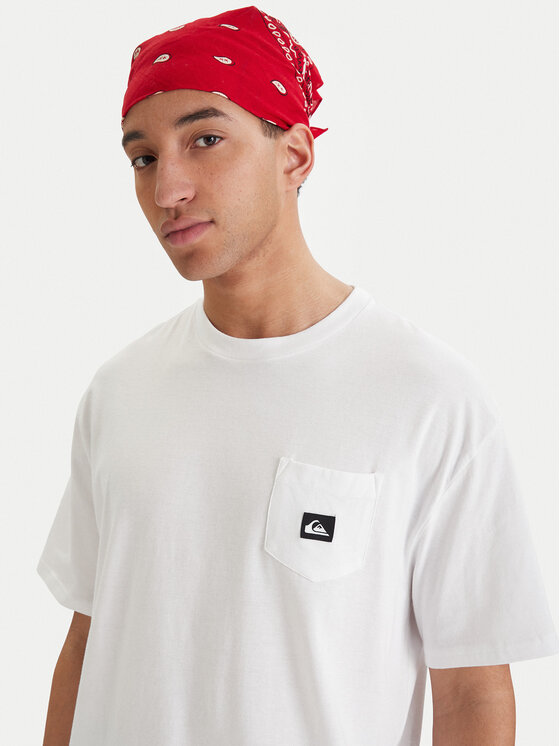 Quiksilver Quiksilver Camiseta Salt Water EQYZT08205 Blanco Comfort Fit