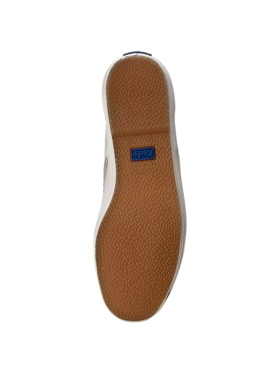 Keds Tenisówki Keds Ch Metallic WF56438 Srebrny
