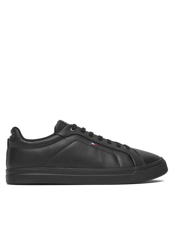 Tommy Hilfiger Sneakersy Tommy Hilfiger Icon Court Light Ess FM0FM05678 Čierna
