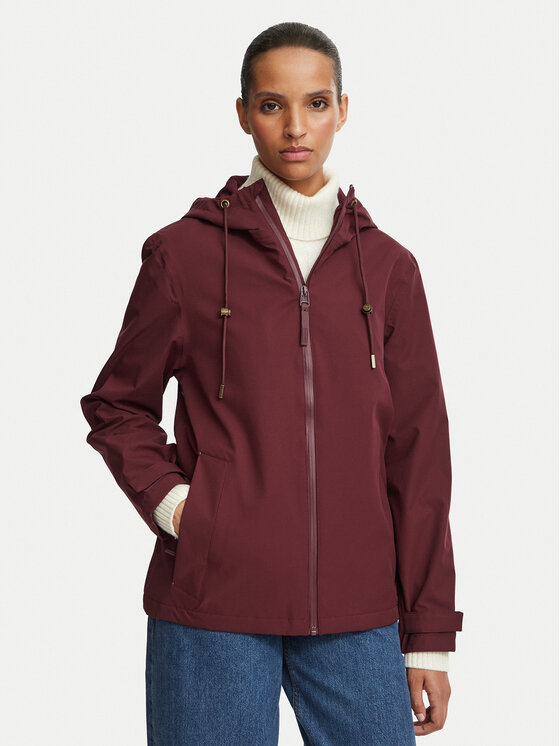 Hunter Hunter Esőkabát HARW0004261 Bordó Regular Fit
