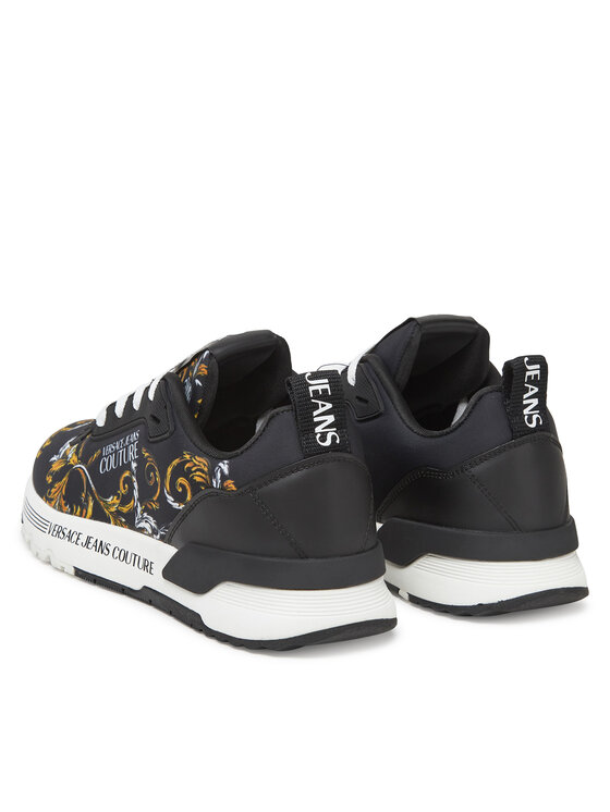 Versace Jeans Couture Снікерcи Versace Jeans Couture 78VA3SAA Чорний