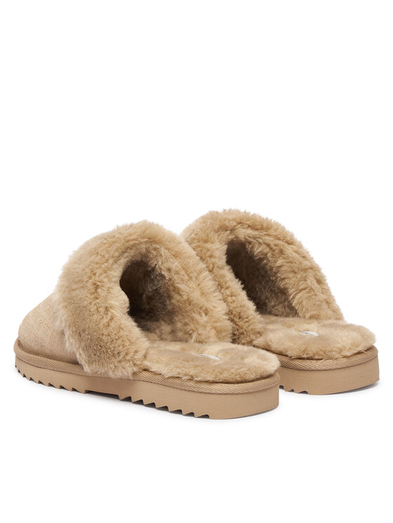 Tommy Hilfiger Čības Tommy Hilfiger Th Premium Shearling Shoes FW0FW09947 Bēšs