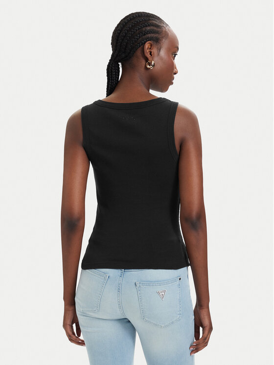 Guess Guess Top W6GP26 K3157 Negro Slim Fit