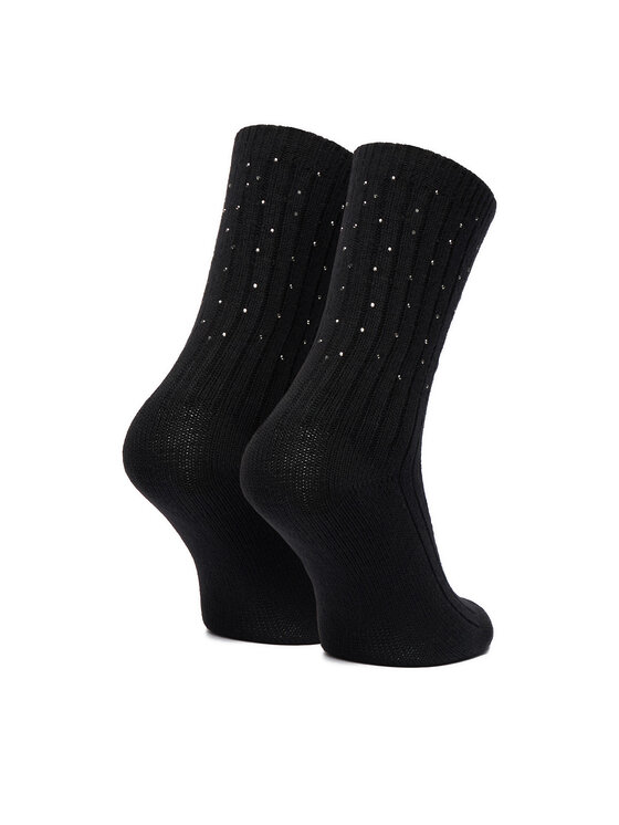 Nine West Dlhé ponožky Nine West CEO_LA_NW_17636_W_AW26 (1-PACK) Čierna