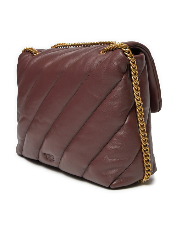 PINKO Geantă PINKO Love Puff Big Cl AI 23-24 PLTT 100037 A0F2 Maro