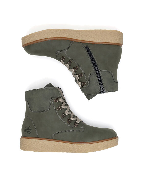 Rieker Botines planos Rieker Y0033-54 Verde