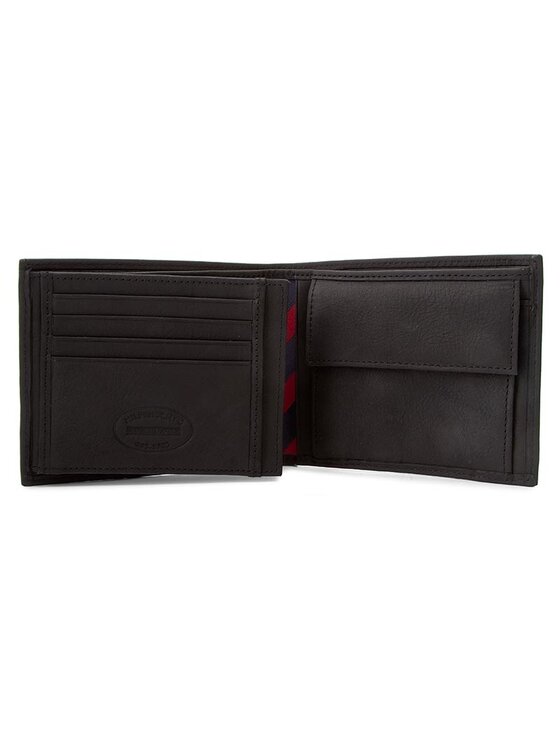 Tommy Hilfiger Pénztárca Tommy Hilfiger Johnson Trifold AM0AM00665 Fekete