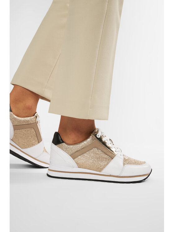 MICHAEL Michael Kors Laisvalaikio batai MICHAEL Michael Kors Billie Trainer 43F0BIFS1M Auksinė