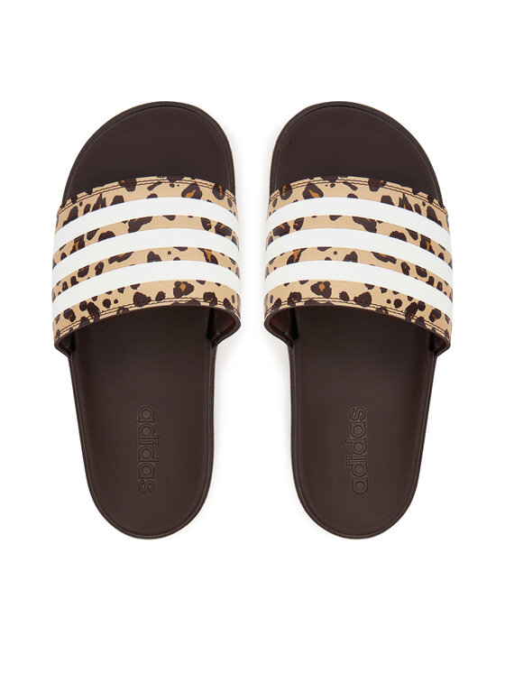 adidas Шльопанці adidas adilette Platform Slides JR9234 Коричневий