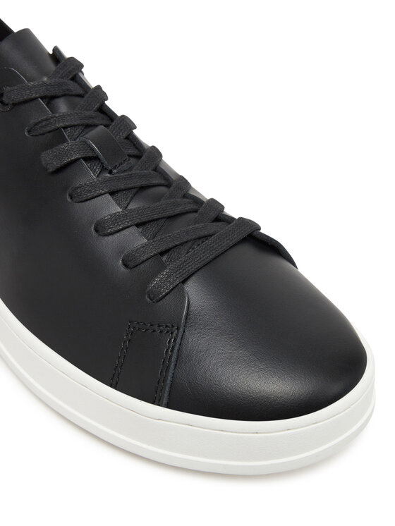 Calvin Klein Αθλητικά Calvin Klein Low Top Lace Up Unlined Lth HM0HM01885 Μαύρο