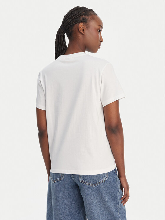 Hunter Hunter T-shirt Essentials HARW0011261 Bijela Regular Fit