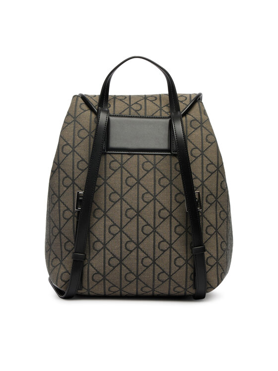Calvin Klein Rucsac Calvin Klein Emblem Aop Jacquard Backpack LV04F3536G Maro