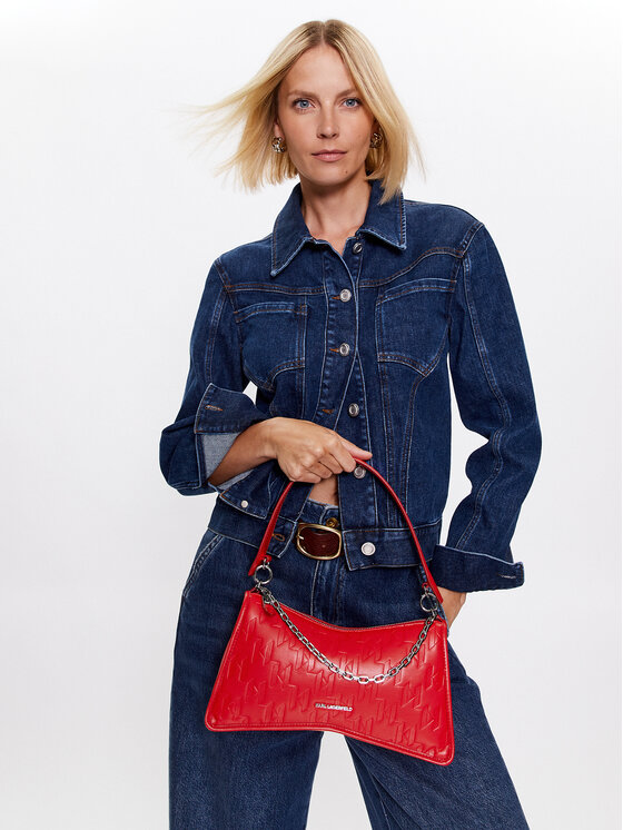 KARL LAGERFELD Kabelka KARL LAGERFELD 231W3020 Červená