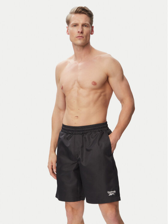 Reebok Reebok Bañador corto / Shorts de baño Brennan RK25563CCM Negro Regular Fit
