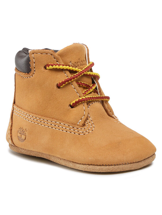 Timberland Черевики Timberland Crib Bootie With Hat TB09589R2311 Коричневий