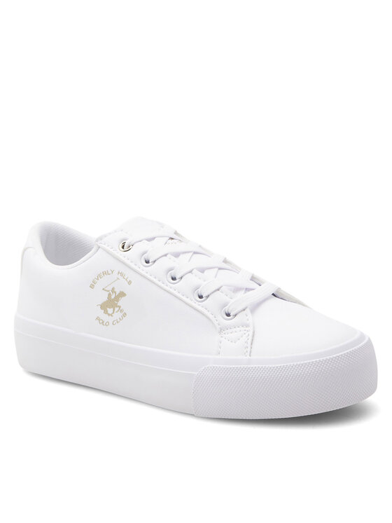 Beverly Hills Polo Club Sneakersy Beverly Hills Polo Club BHPC040W Biela