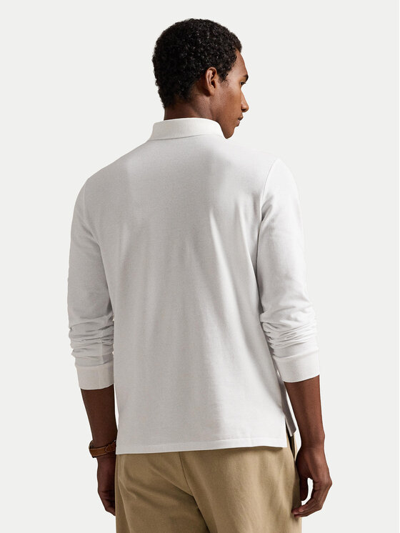 Polo Ralph Lauren Polo Ralph Lauren Поло 710680790001 Білий Custom Slim Fit