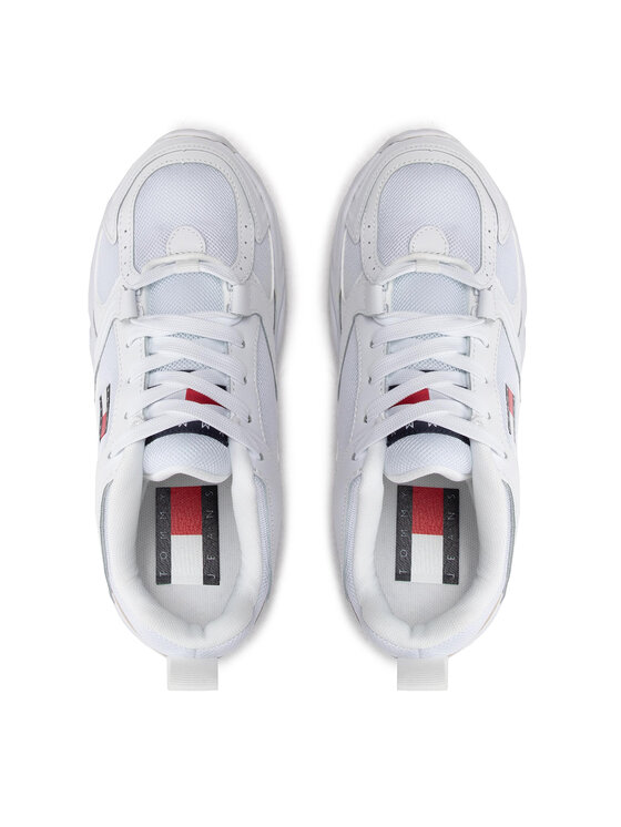 Tommy Jeans Αθλητικά Tommy Jeans City Runner Wmn EN0EN01879 Λευκό