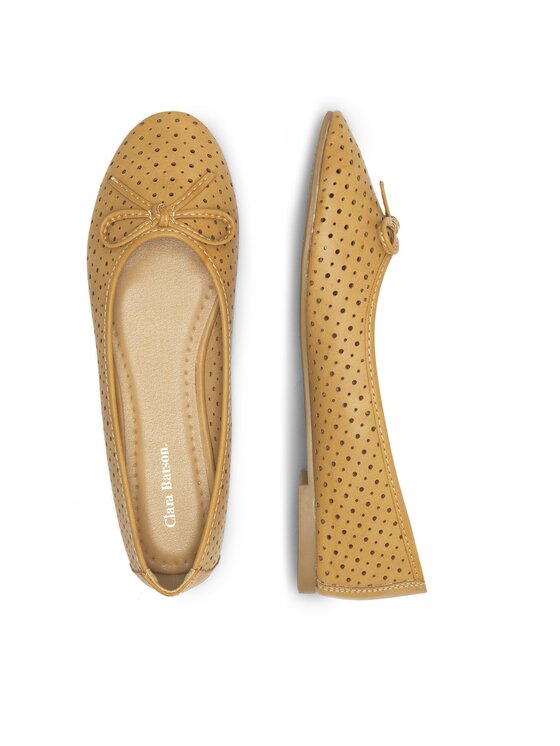 Clara Barson Μπαλαρίνες Clara Barson WS6027-02 Καφέ