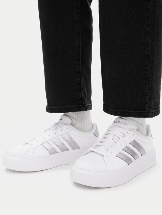 adidas Sneakersy adidas Streettalk Bold KJ3857 Biały