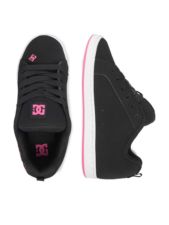 DC Shoes Sneakersy DC Shoes EO-COURT GRAFFIK DC01662983 Čierna