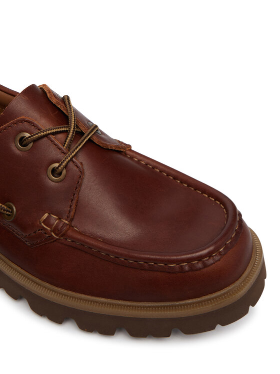 Clarks Лофери Clarks Cleyhill Boat 26186176 Коричневий