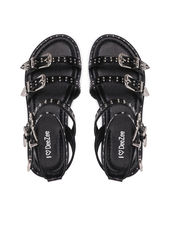 DeeZee Sandały DeeZee CS1260-37 Czarny